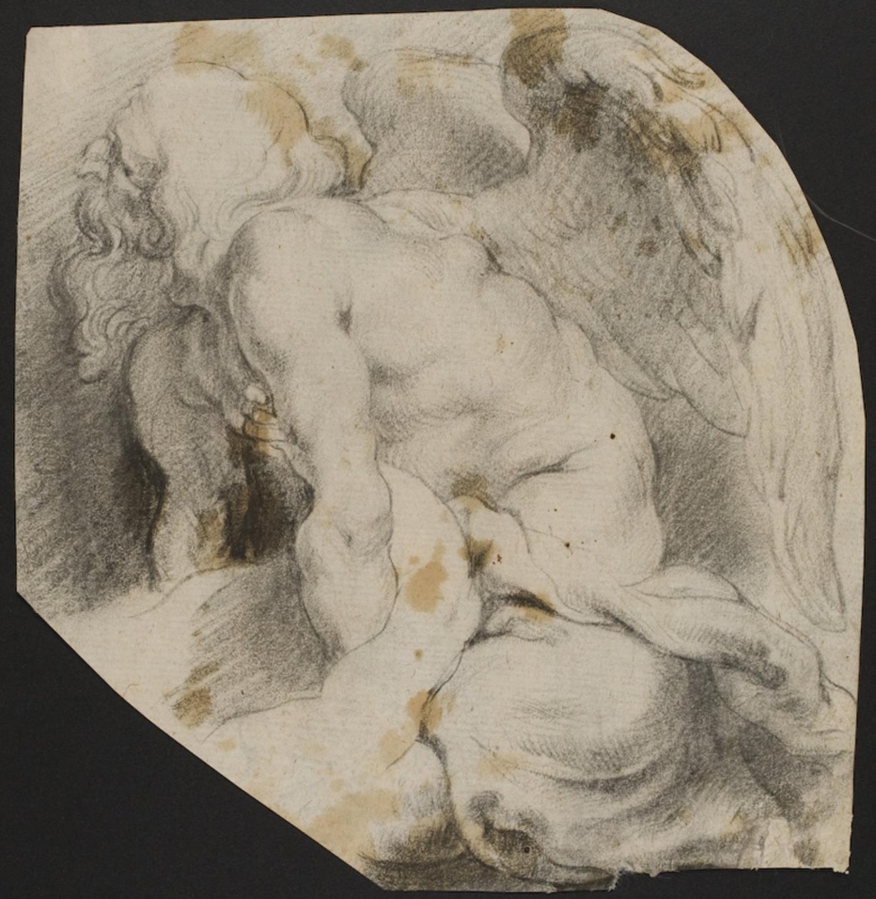 Figurenstudie, uit "Maria de