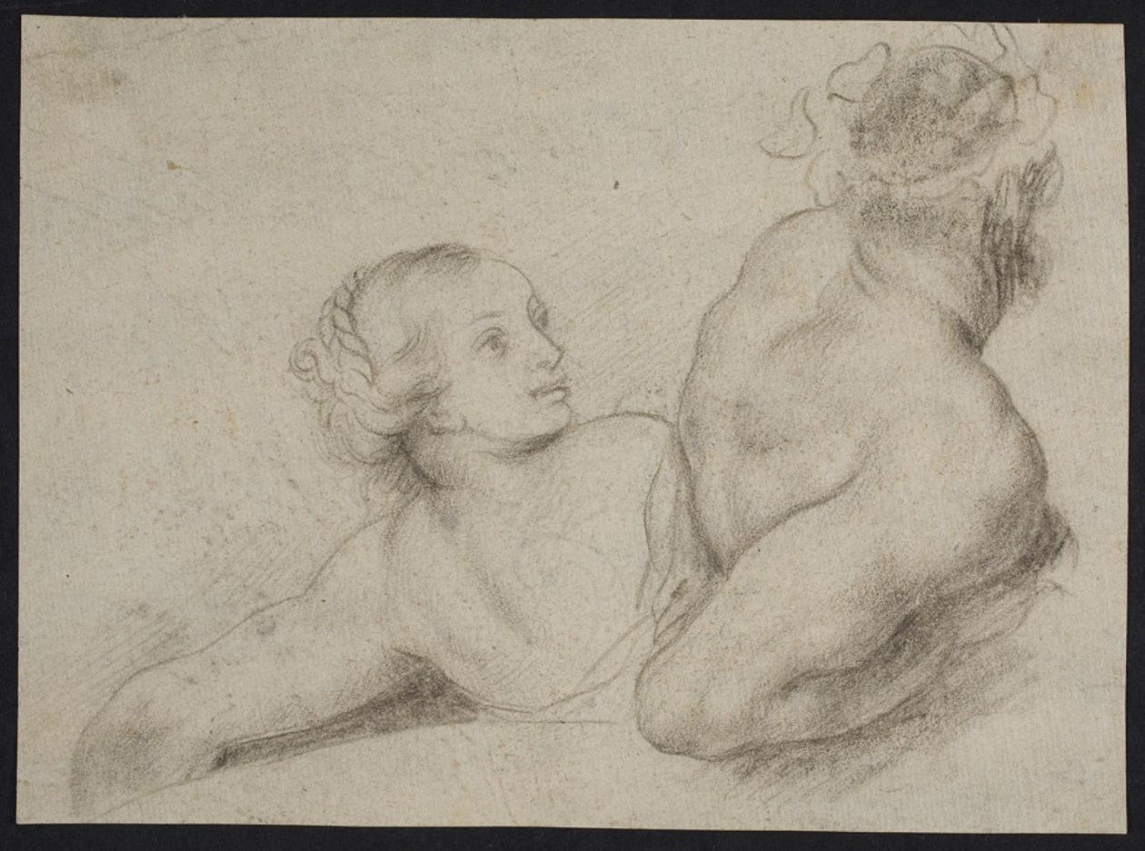 Figurenstudie, uit "Geschiedenis van Maria de