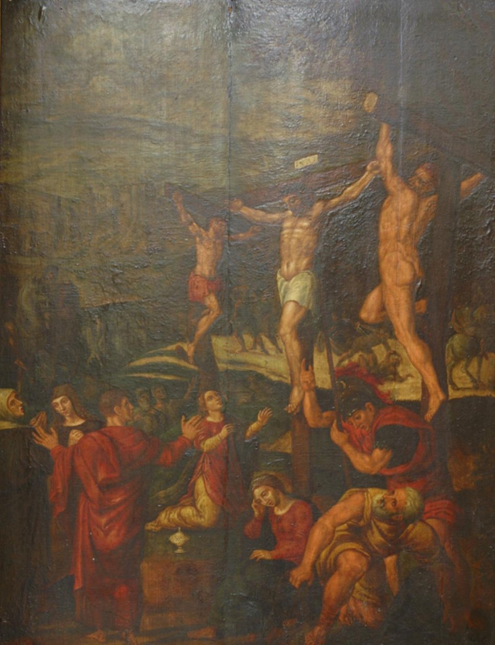 Golgotha door Ubekendt 1550 1650