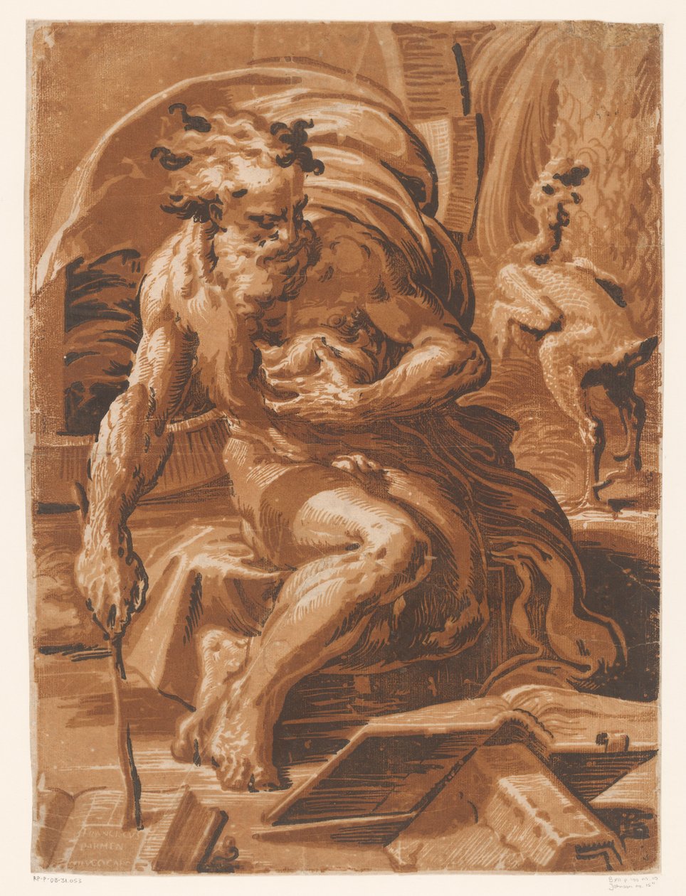 Diogenes door Ugo da Carpi