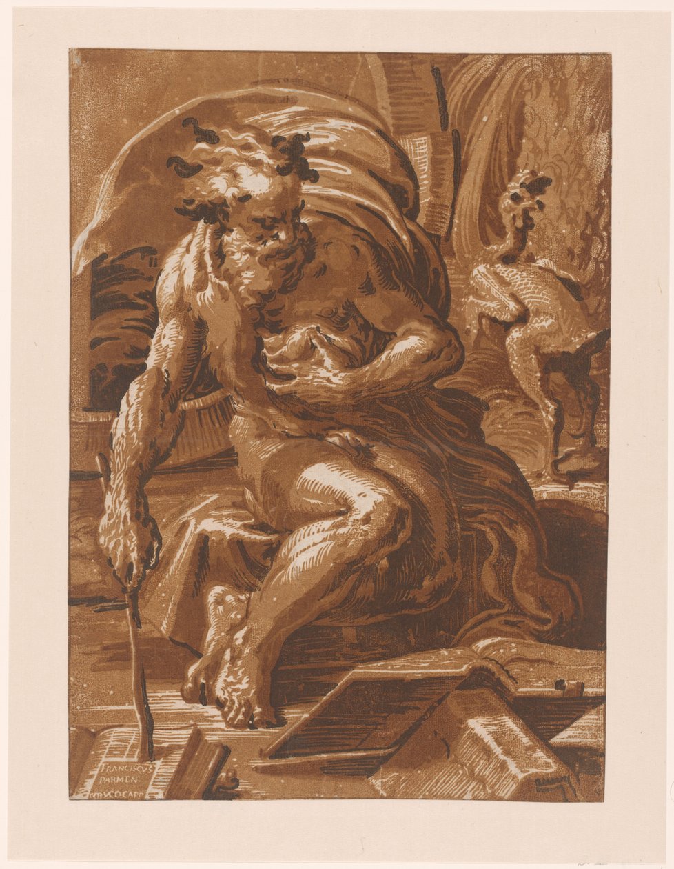 Diogenes door Ugo da Carpi