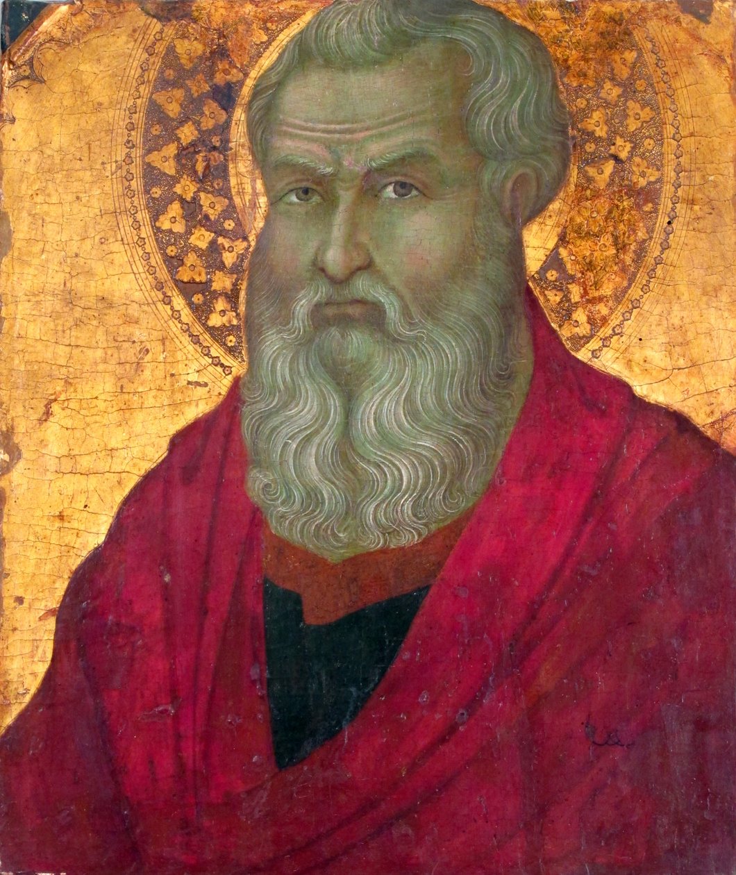 Sint Mattheüs door Ugolino da Siena