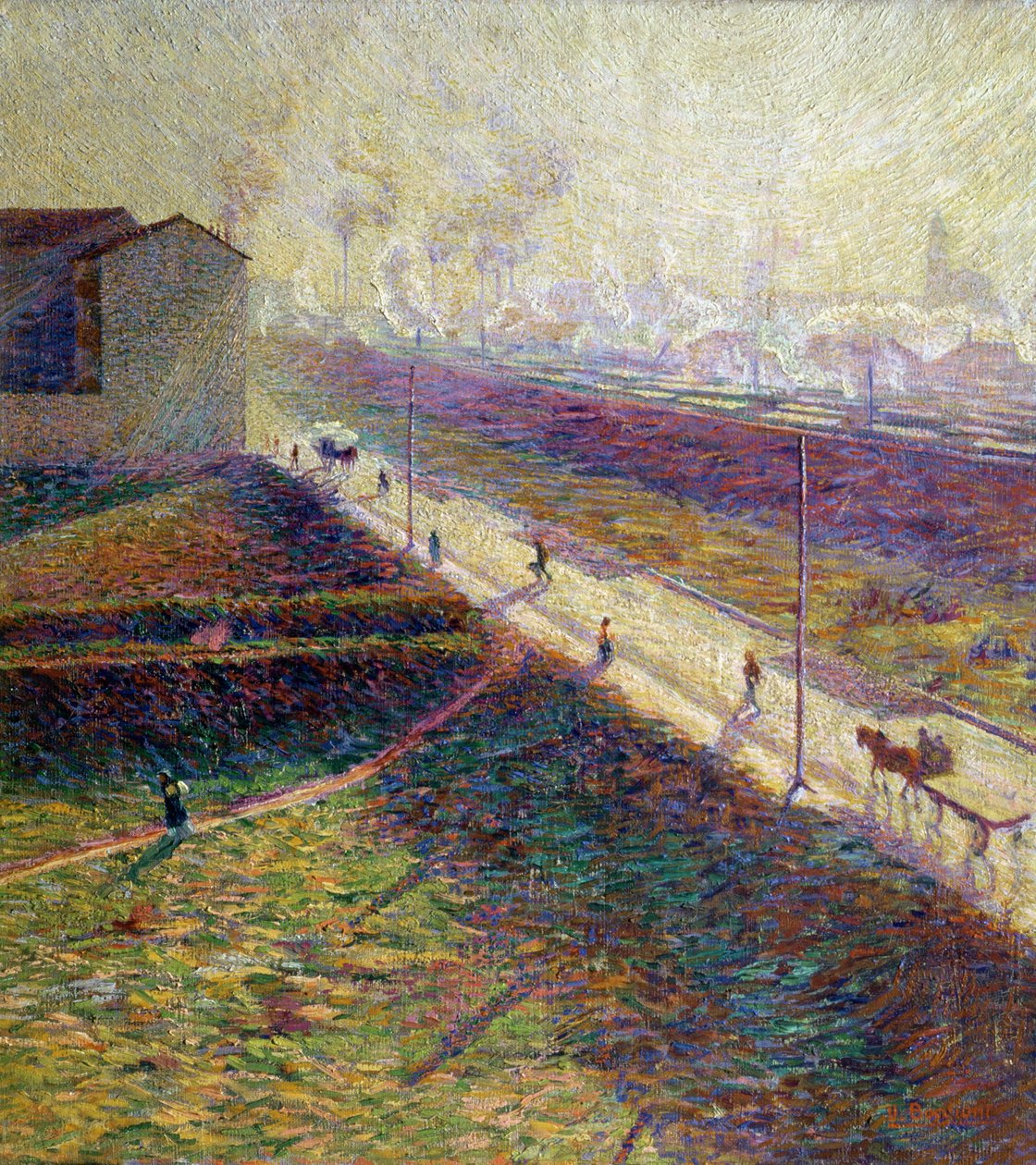 De Ochtend door Umberto Boccioni