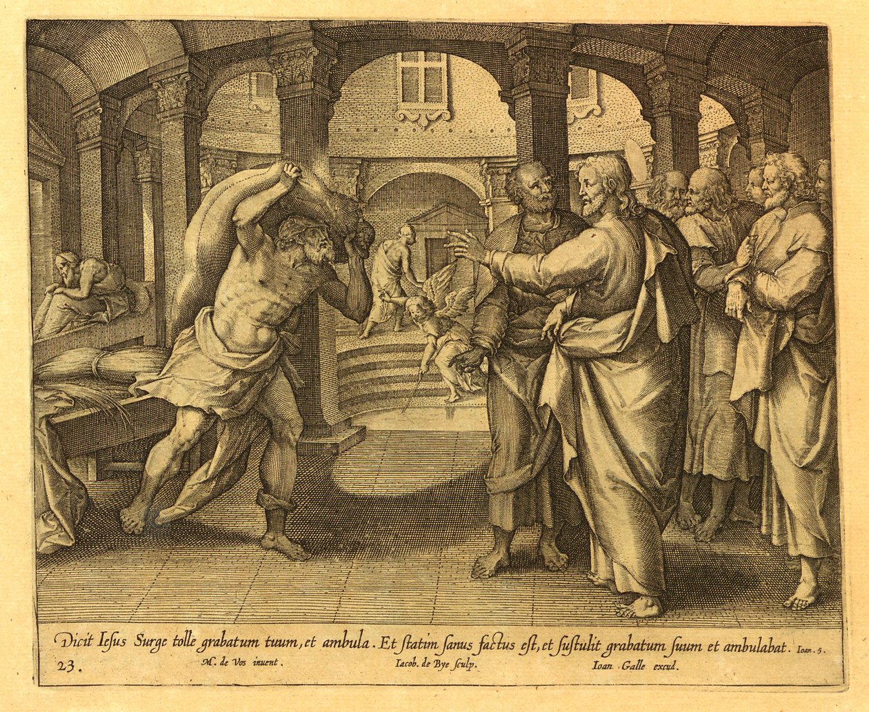 Geschiedenis van het Nieuwe Testament - 1722 - (24) door Unbekannt Unbekannt