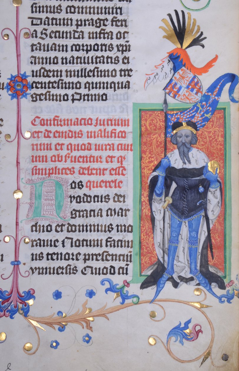 Codex Gelnhausen (codex A) - juridische boek, fol. 63r door Unbekannt Unbekannt