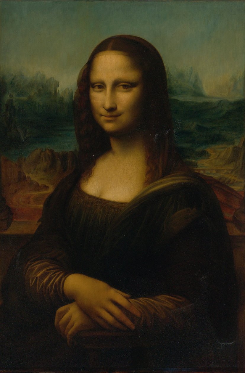 Mona Lisa door Unbekannt Unbekannt