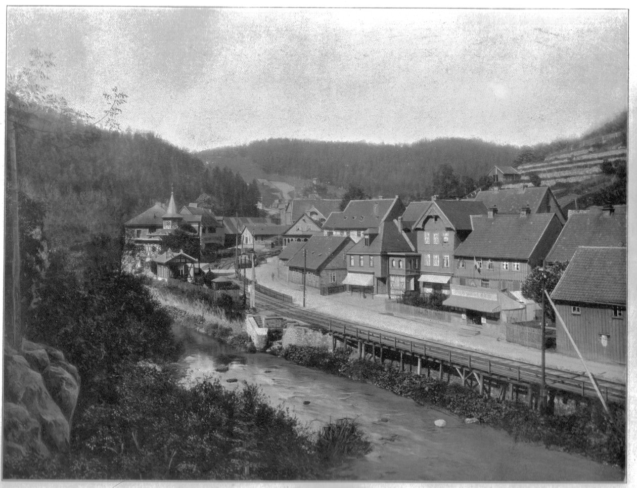 Dorpsbeeld Rübeland/Harz door Unbekannt Unbekannt