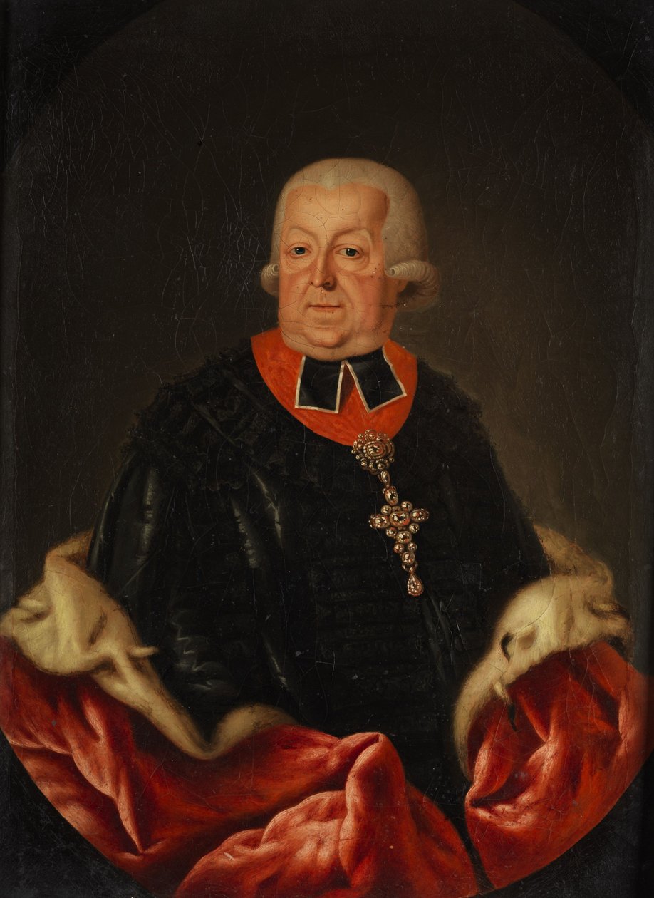 Portret van Christoph Franz von Buseck door Unbekannt Unbekannt