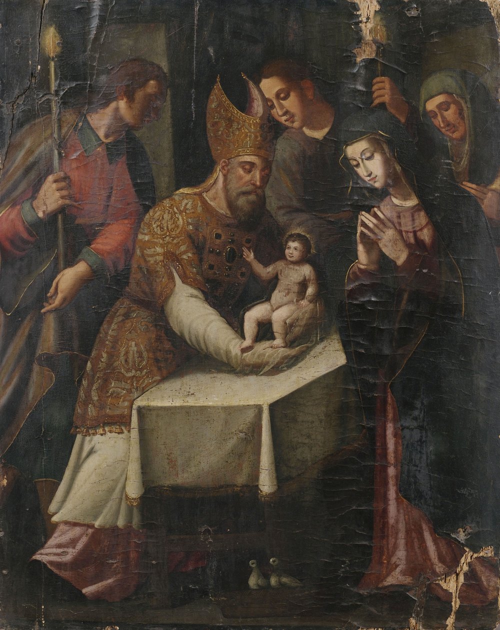 Presentatie van Jezus in de tempel door Unbekannt Unbekannt