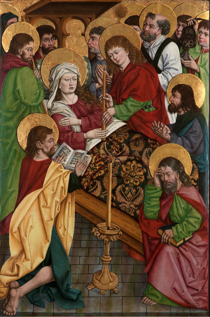 De dood van de Maagd Maria door Unbekannt Unbekannt