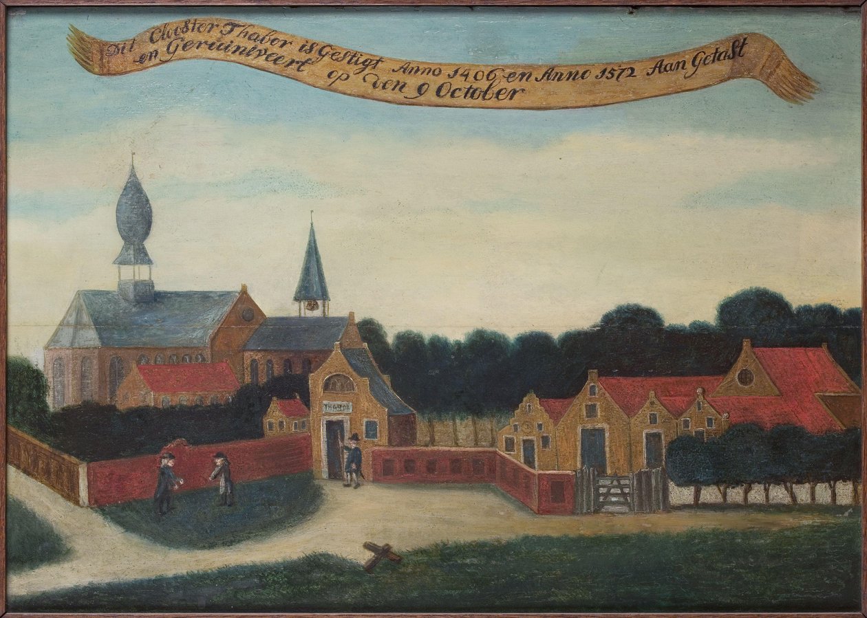 Thabor klooster door Unbekannt Unbekannt