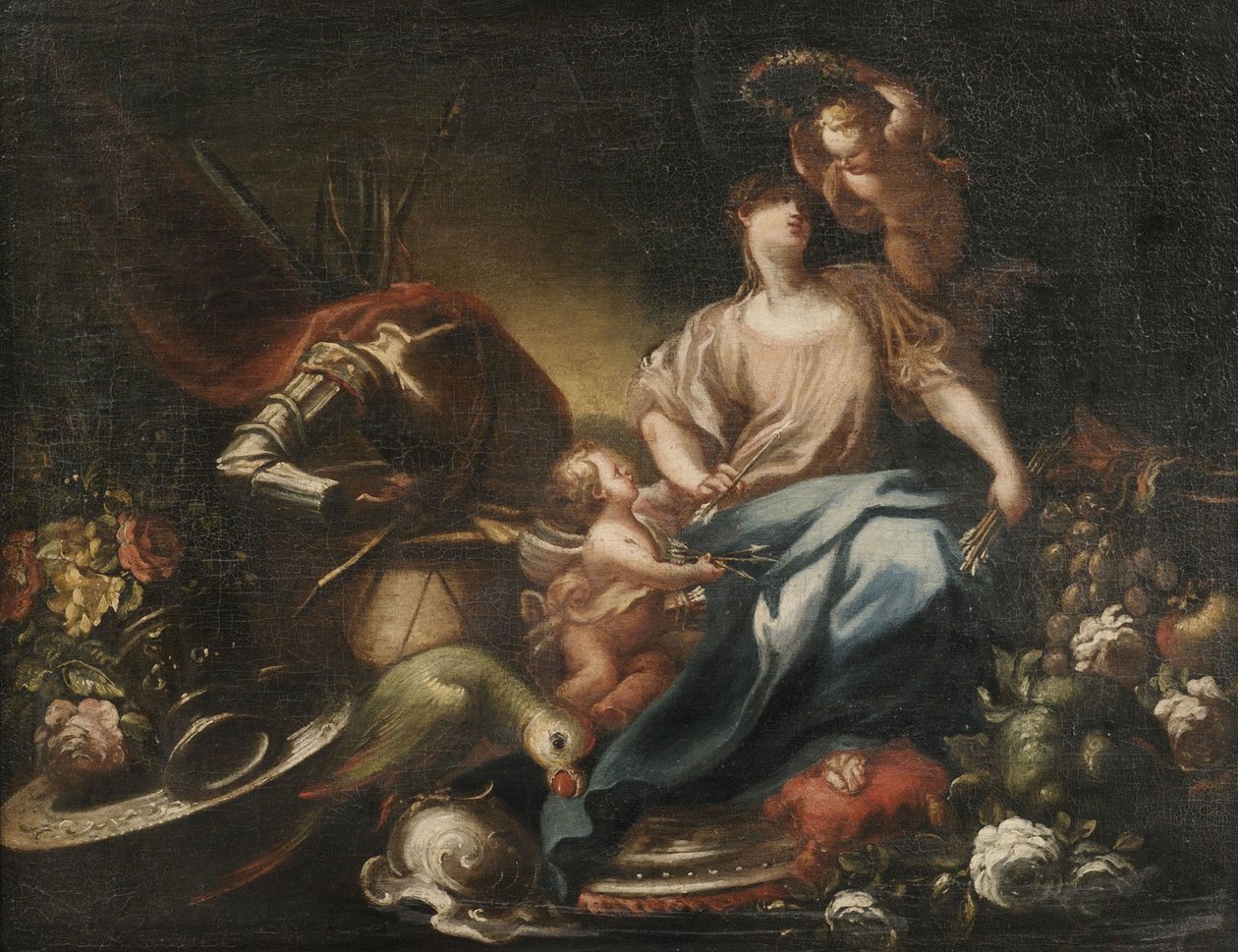 Triomf van Minerva. door Unbekannt Unbekannt