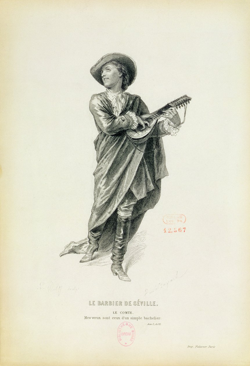 Graaf Almaviva uit de opera 