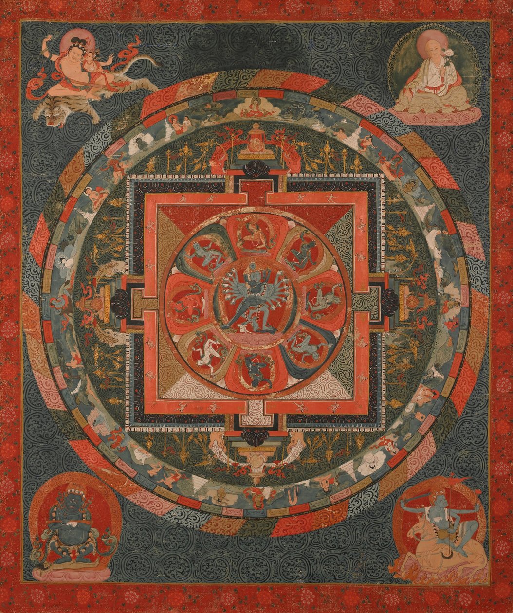 Hevajra Mandala door Unbekannt Unbekannt