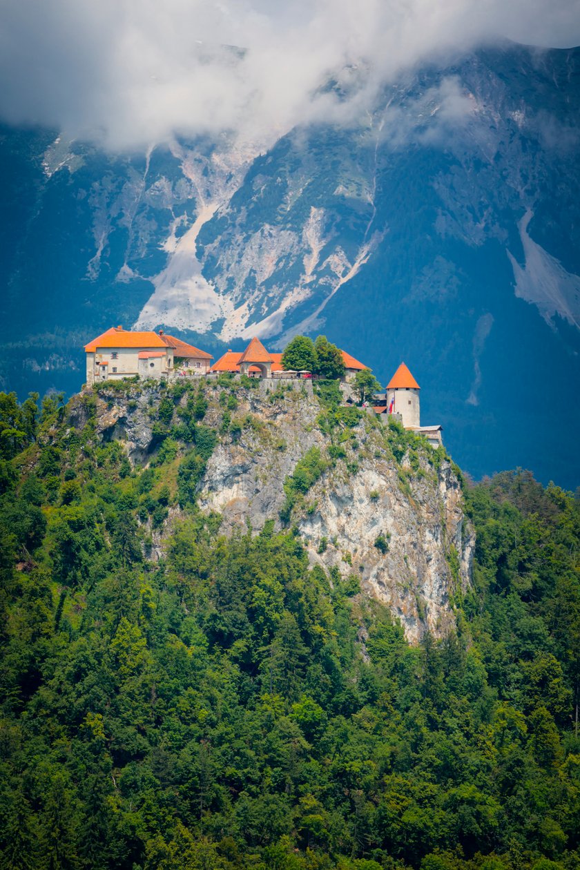 Meer van Bled, Slovenië door Unbekannt Unbekannt