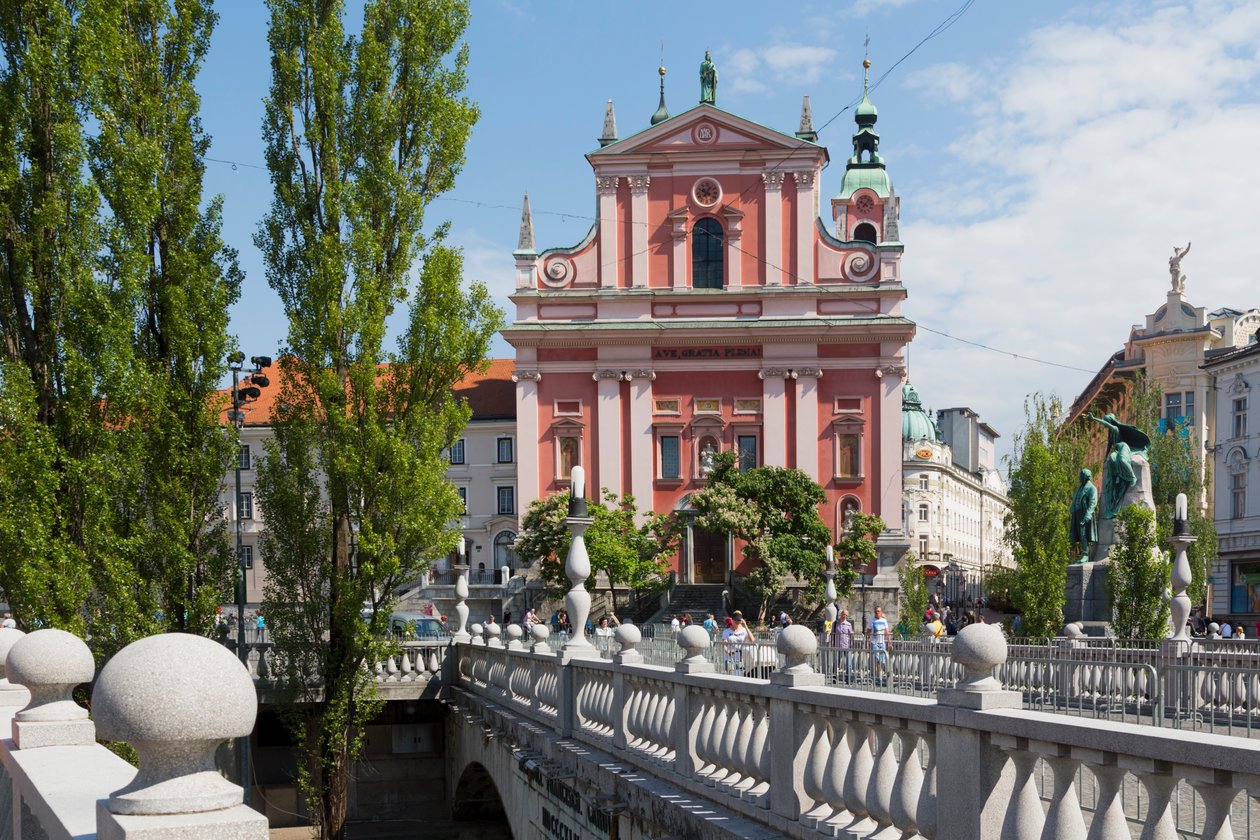 Ljubljana, Slovenië door Unbekannt Unbekannt