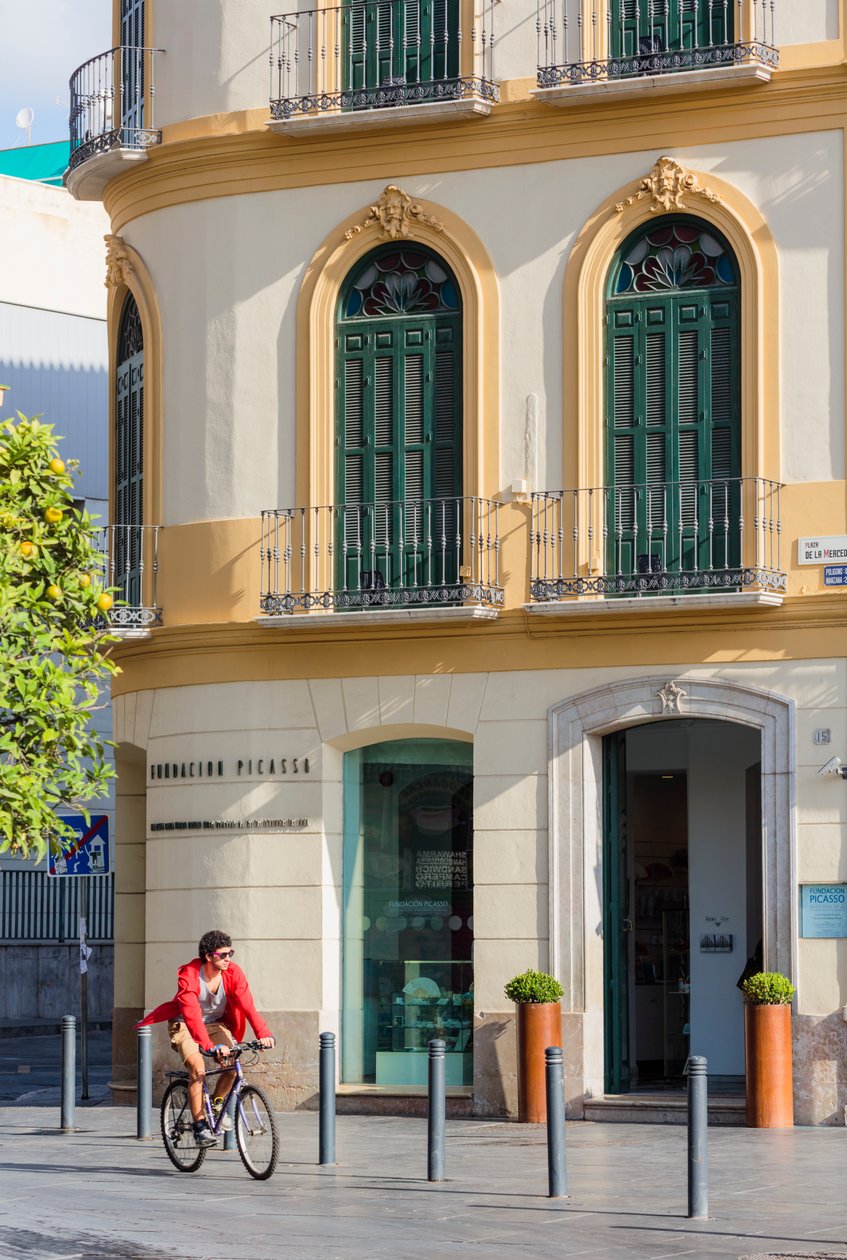Malaga, Costa del Sol, Spanje. Geboorteplaats van Picasso. door Unbekannt Unbekannt