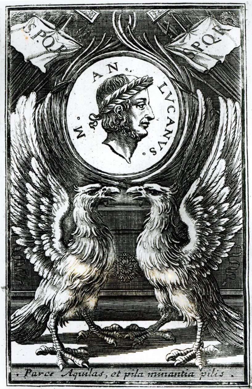 Marcus Annaeus Lucanus (39-65 AD) door Unbekannt Unbekannt