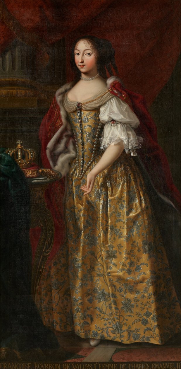 Portret van Francesca di Valois door Unbekannt Unbekannt