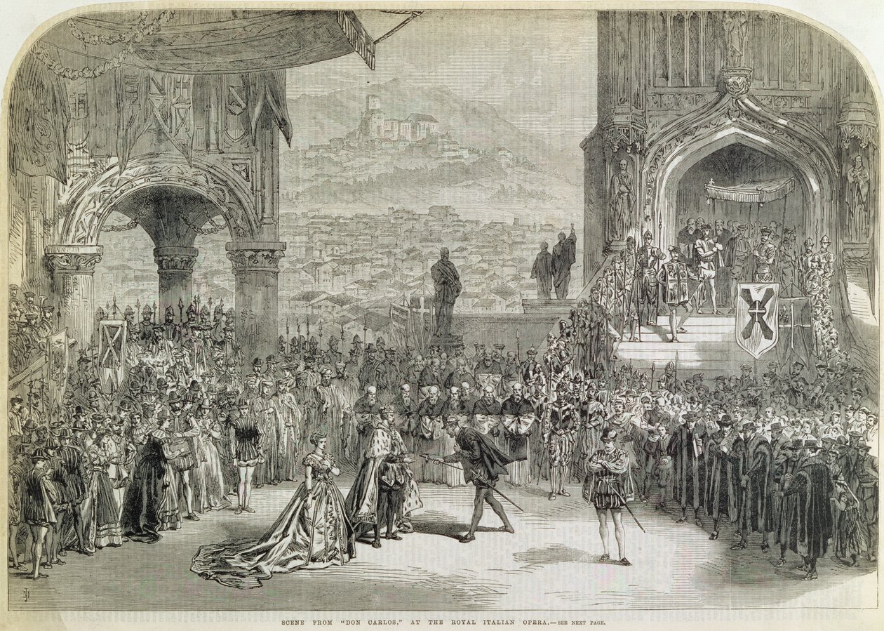 Scène uit de opera 