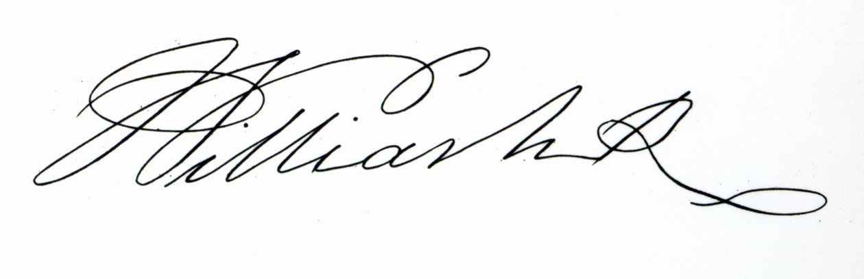 Handtekening van Willem IV, 1831 door Unbekannt Unbekannt