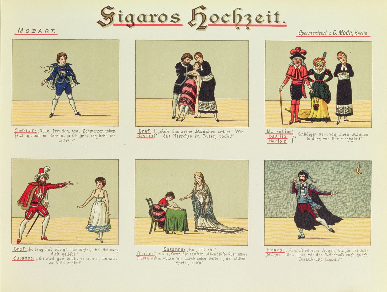 Zes scènes uit de opera 