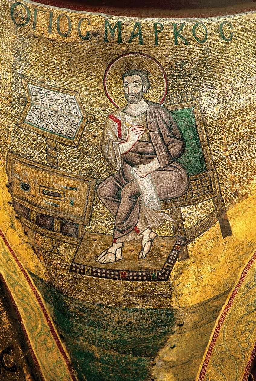 Sint Marcus de Evangelist door Unbekannt Unbekannt