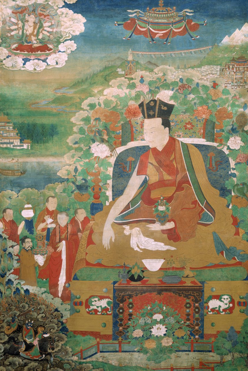 De Negende Karmapa, Wangchug Dorje door Unbekannt Unbekannt