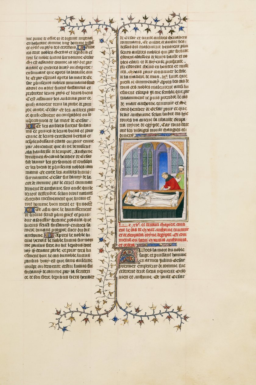 Het graf van Marcus Antonius en Cleopatra door Unbekannt Unbekannt