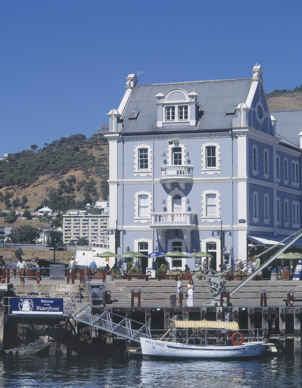De Victoria en Alfred Waterfront door Unbekannt Unbekannt