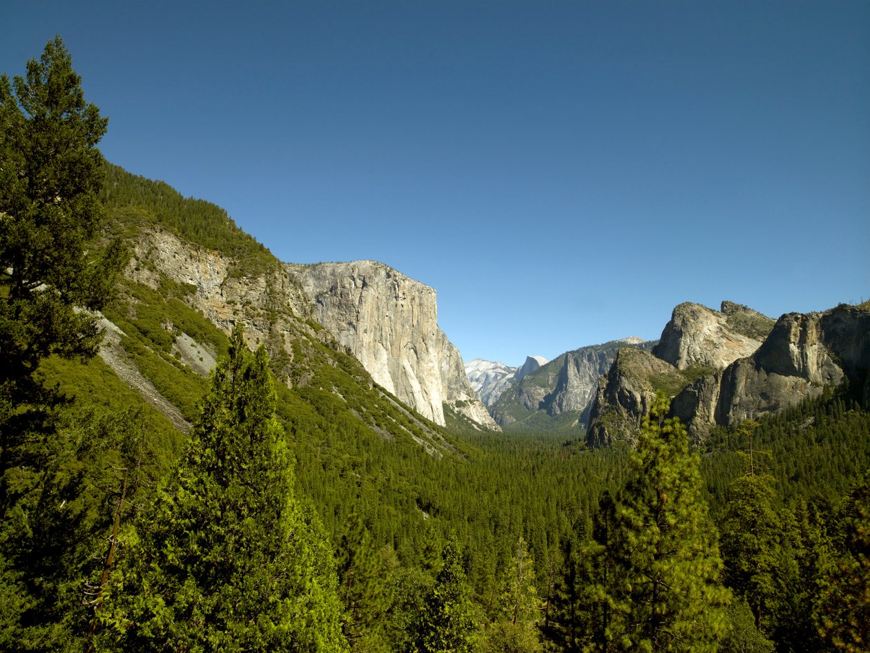 Yosemite Valley, Californië door Unbekannt Unbekannt