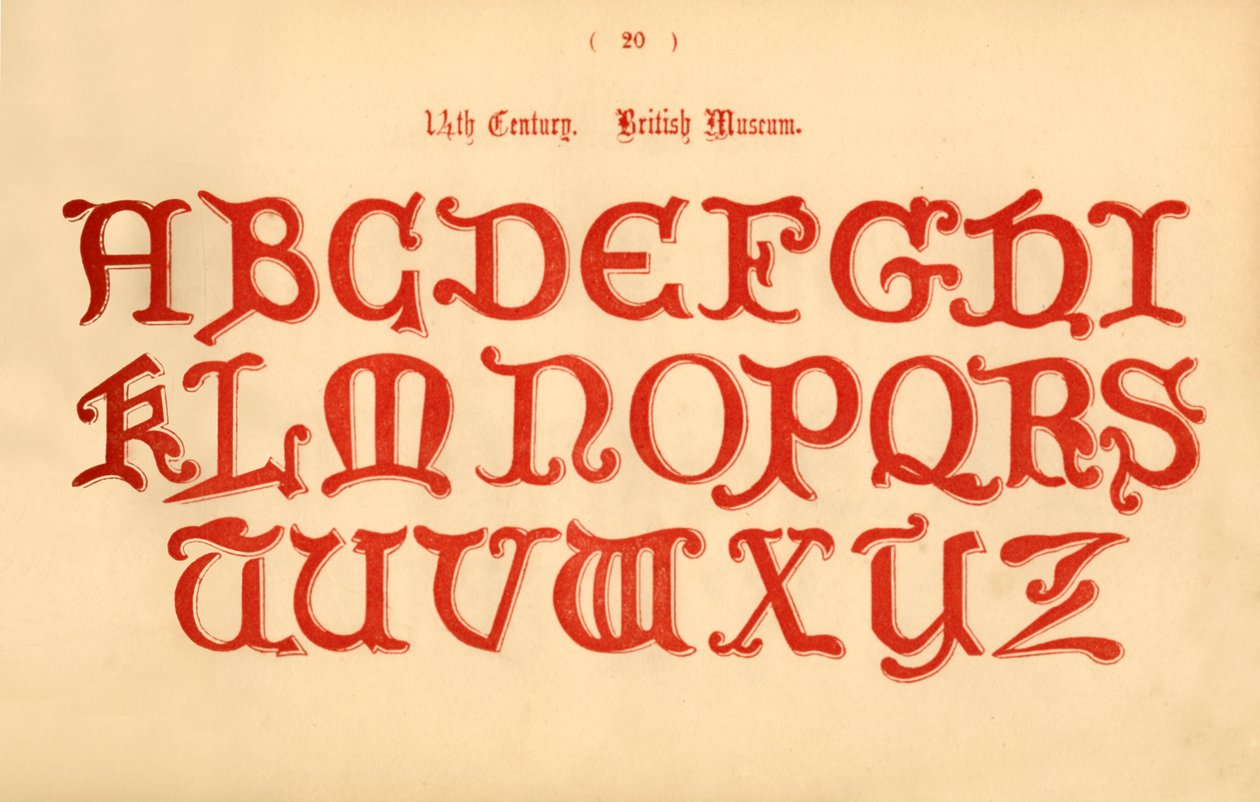 14e eeuw. British Museum, 1862 door Unbekannt