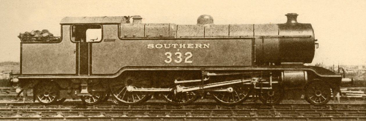 4-6-4 Baltic Tank Engine, Southern Railway, 1930 door Unbekannt