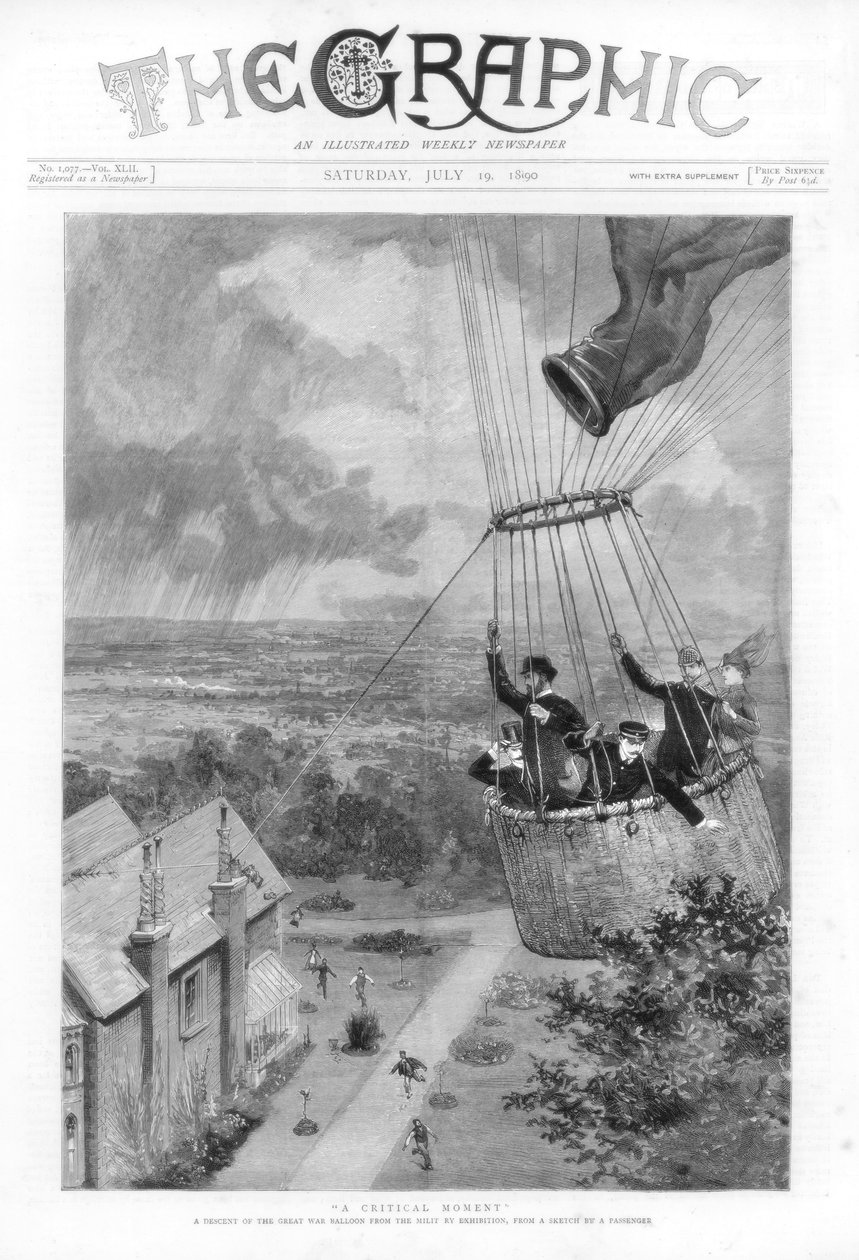 Een Kritiek Moment, 1890 door Unbekannt