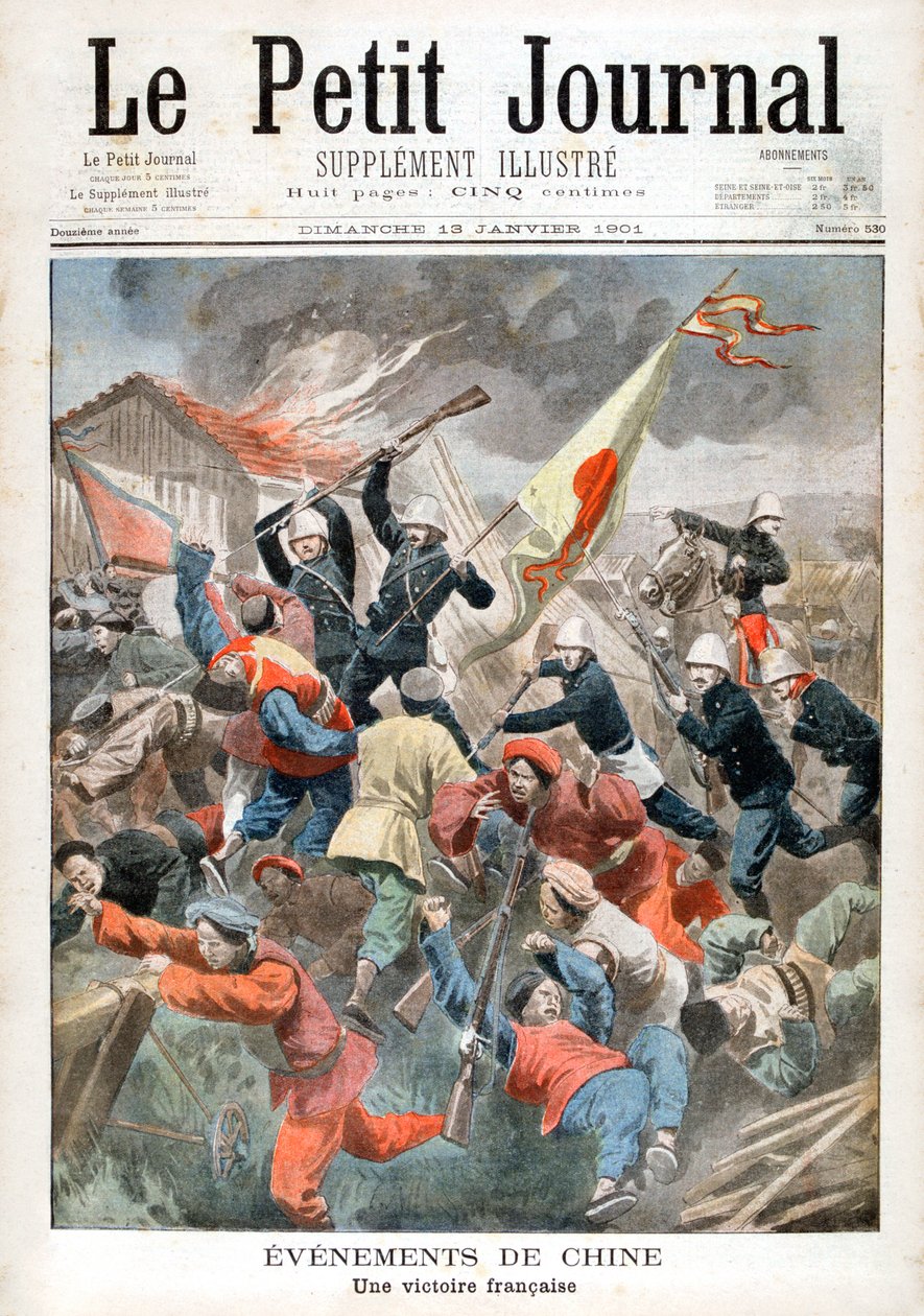 Een Franse overwinning, 1901 door Unbekannt