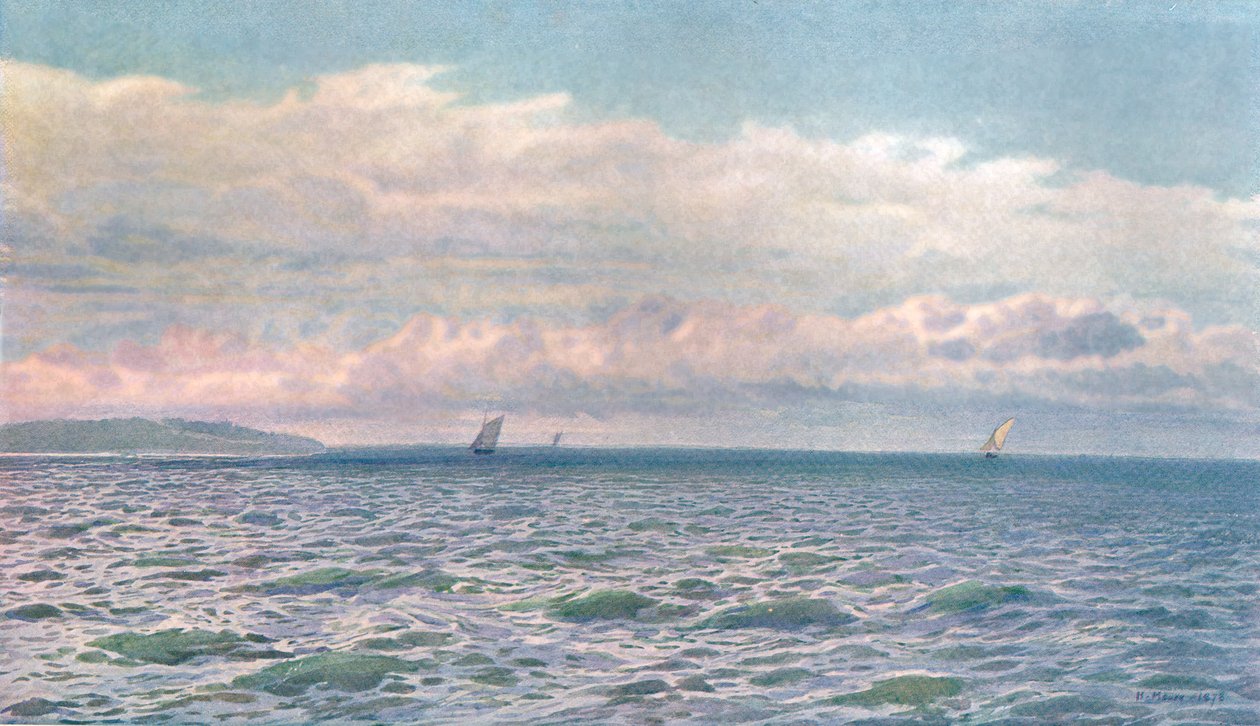 Een zonnige dag in de Solent door Unbekannt