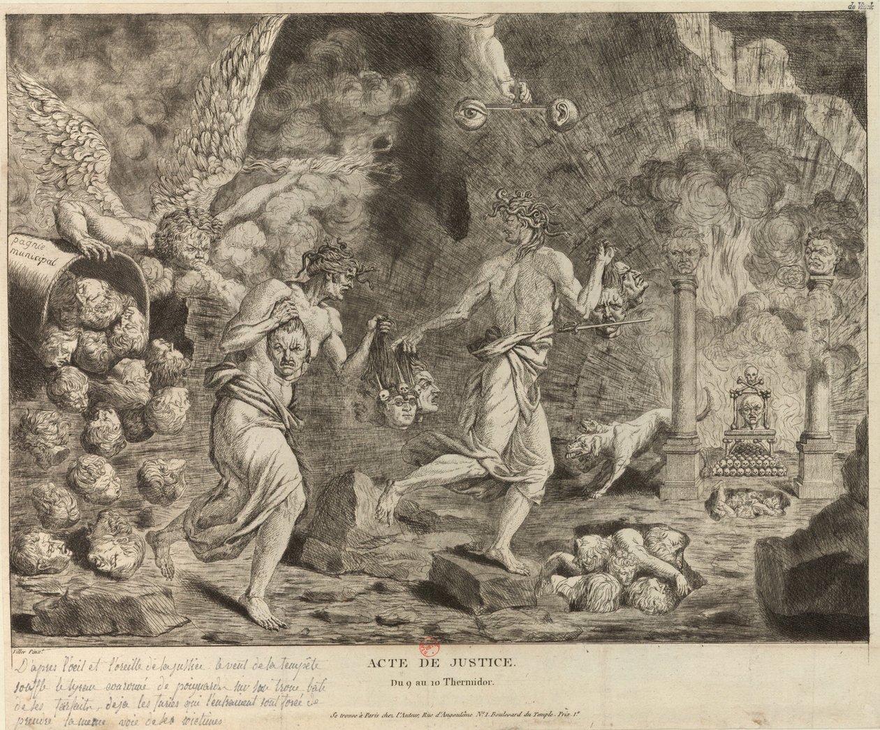 Acte van Gerechtigheid, 1794 door Unbekannt