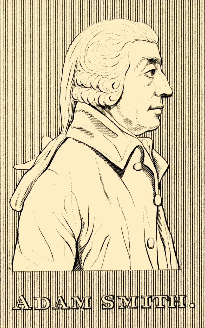 Adam Smith, 1723-1790, 1830 door Unbekannt