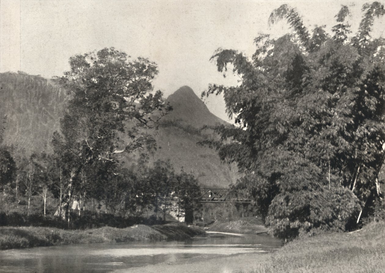 Adamspik van de omgeving Maskeliya, 1926 door Unbekannt