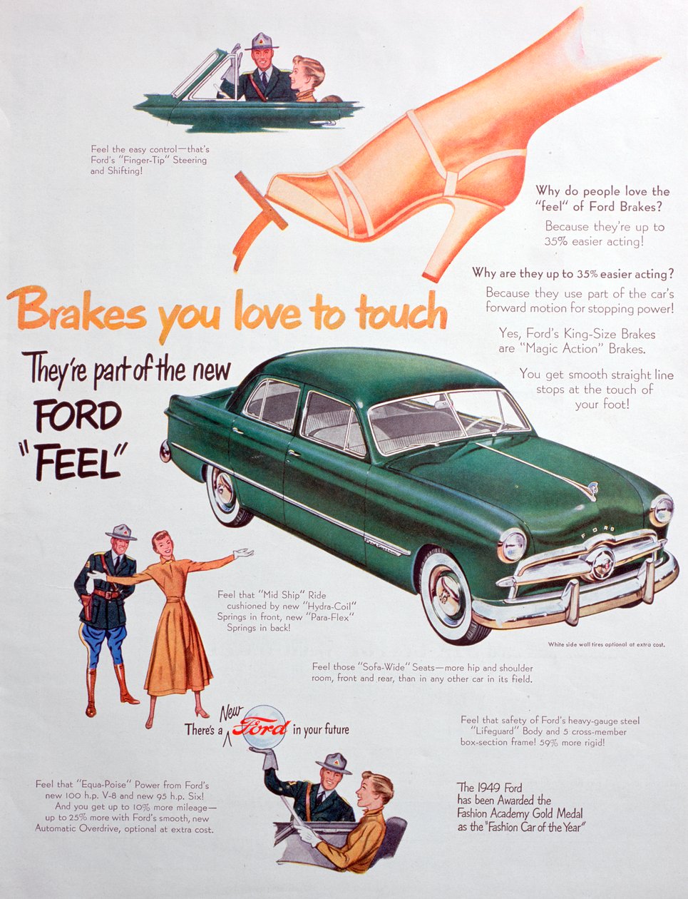 Advertentie voor Ford-auto