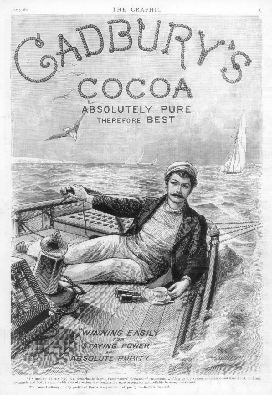 Advertentie voor Cadbury
