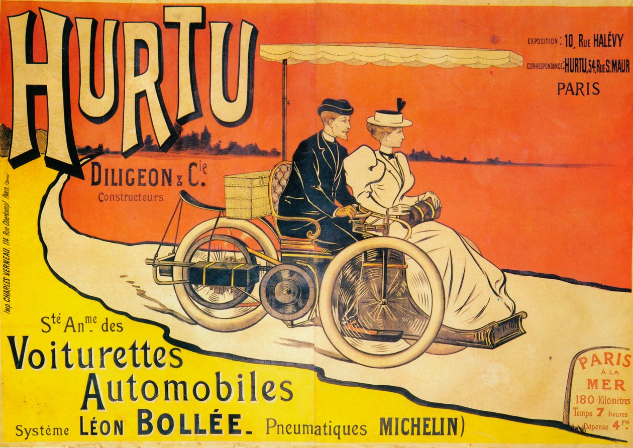 Advertentie voor Hurtu auto