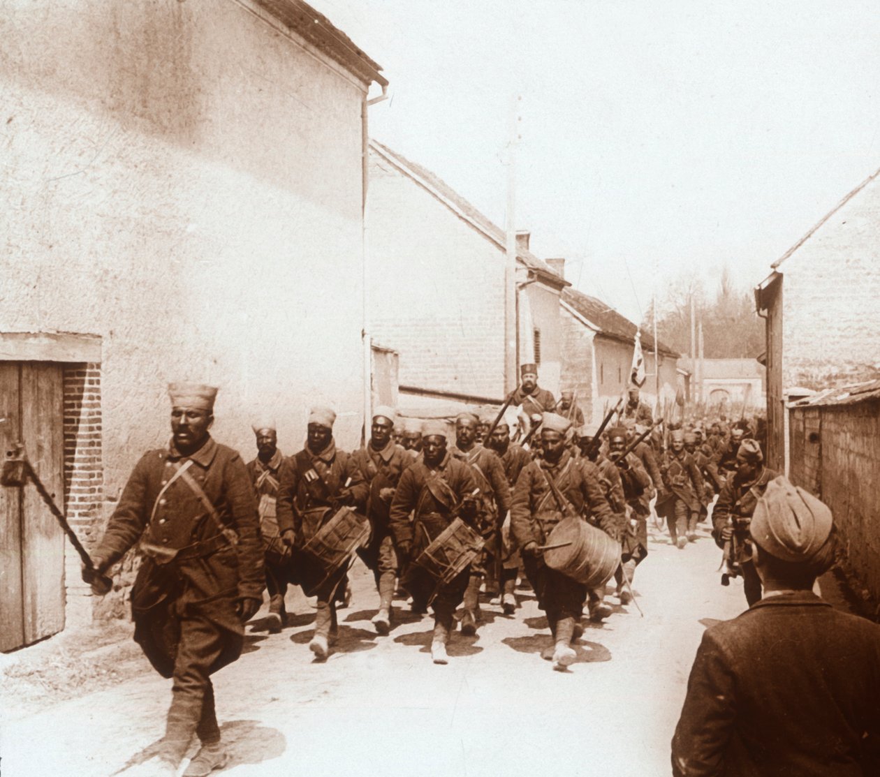 Afrikaanse troepen, c1914-c1918 door Unbekannt