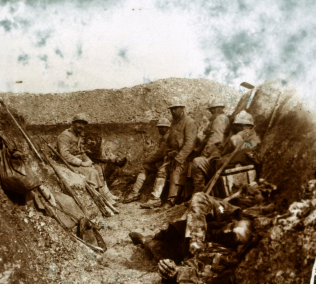 Na de tegenaanval, ca. 1914-ca. 1918 door Unbekannt