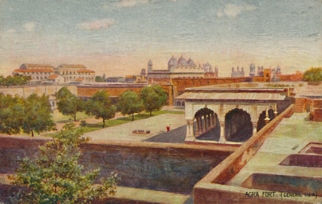 Fort van Agra. Algemeen overzicht door Unbekannt