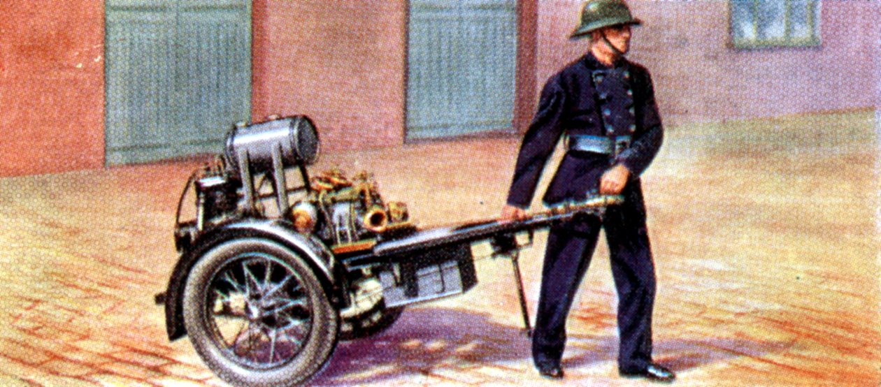 Luchtalarm Voorzorgsmaatregelen, sigarettenkaart, Brits, 1938 door Unbekannt