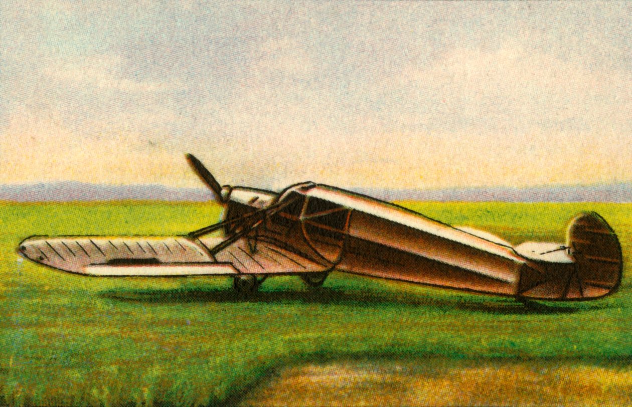Albatros L 100 vliegtuig, 1932 door Unbekannt