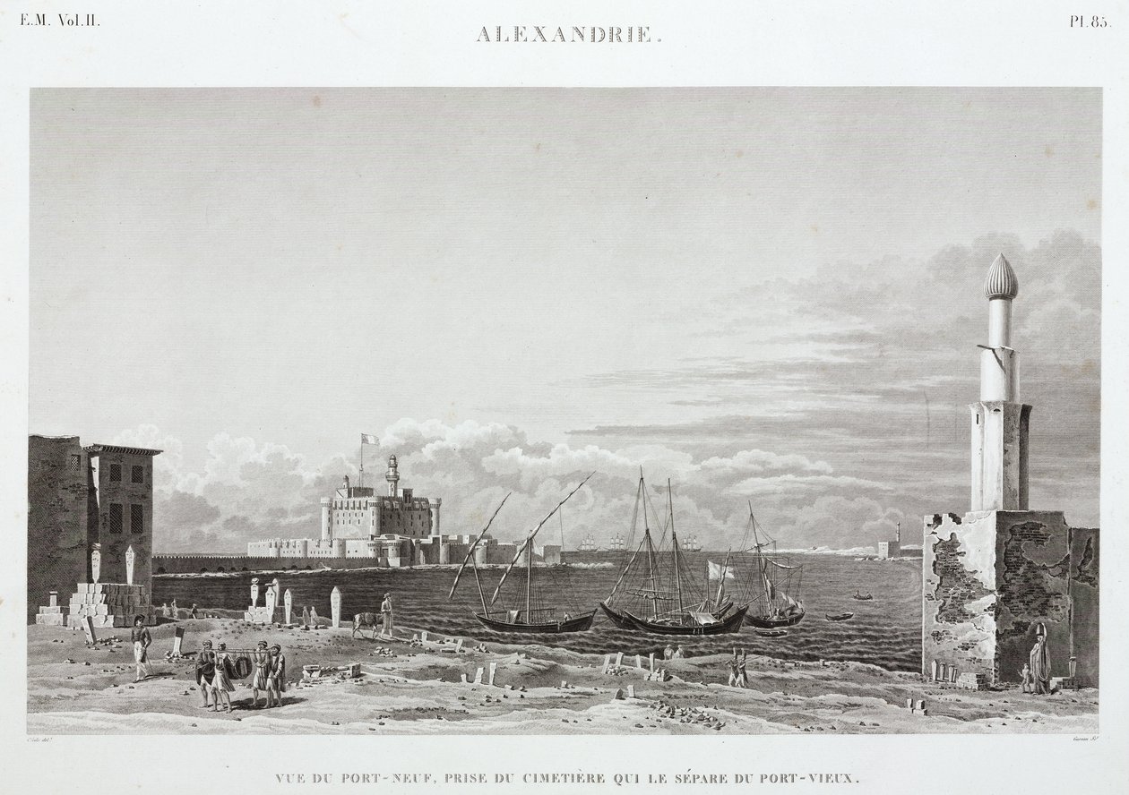 Alexandrië, Egypte, ca. 1798 door Unbekannt