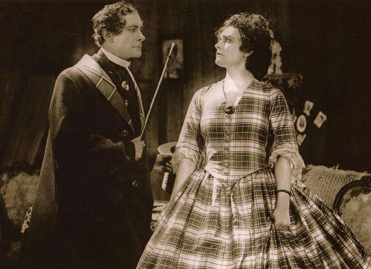 Alfred Abel en Paola Negri in 