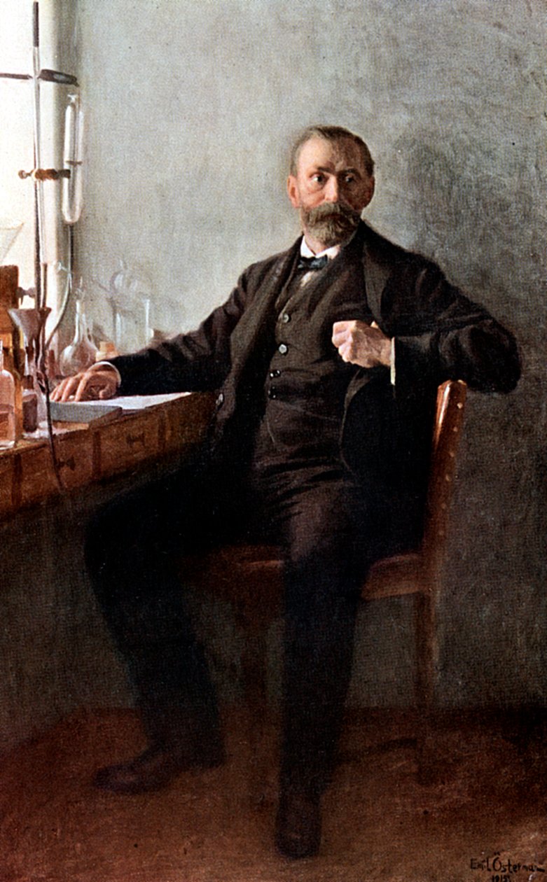 Alfred Nobel, Zweedse chemicus en uitvinder door Unbekannt
